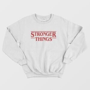 Stronger Things Stranger Things Pop Culture Sweatshirt
